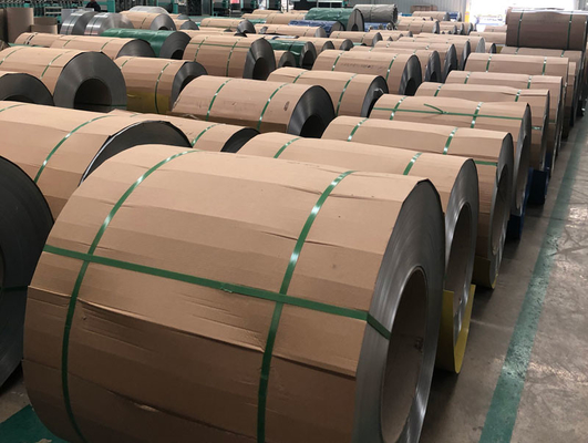 Austenityczna stal nierdzewna 321 Cewka Ss Cewka taśmowa 2438 mm 3048 mm Długość