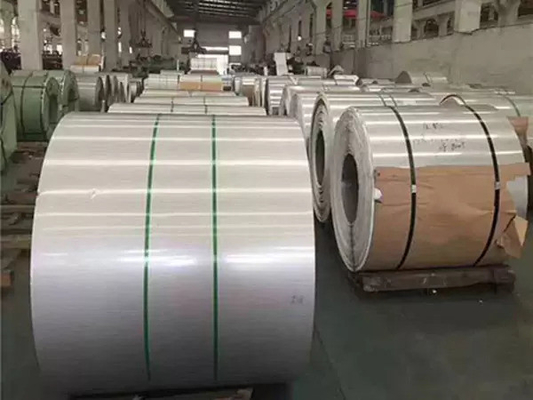 Austenityczna stal nierdzewna 321 Cewka Ss Cewka taśmowa 2438 mm 3048 mm Długość