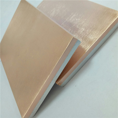 Dostosowana blacha miedziana C70600 C71500 / blacha mosiężna 5 mm 6 mm